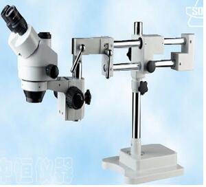 三目连续变倍体视显微镜SM362W5（万向支架型）
