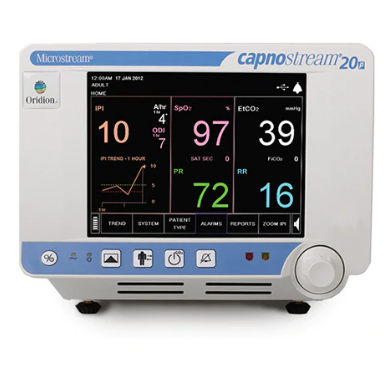 科维迪安Capnostream™20p床旁监护仪带呼吸暂停警报算法