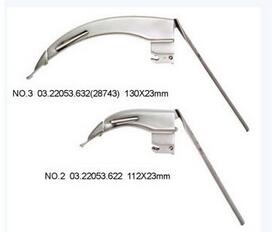 德国卡威经济型难度弯钩光纤喉镜 Mac 叶片
