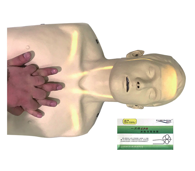血流可视化复苏训练模拟人KAS/CPR240