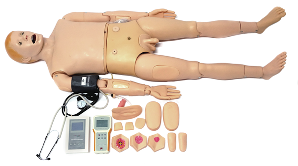 高智能成人护理模型人KAS/H168（心肺听诊与血压测量)​