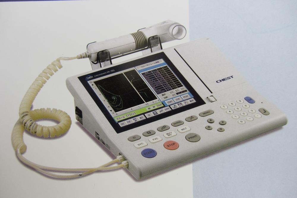 日本捷斯特便携式HI-105肺功能仪